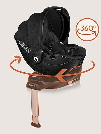 Base ISOFIX - LIONELO Moxie Plus i-Size - Pivotant 360° - Pliable - Support stabilisateur
