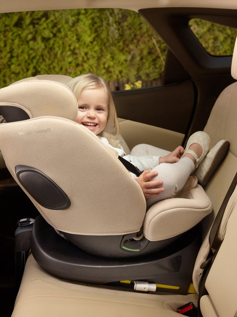 Base ISOFIX Kinderkraft ENDURA SAFE FX Pivotante à 360° avec I-LITE, I-FIX et Mousse EPP Noir - Kiabi