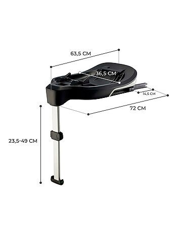 Base isofix pour siege auto securisee