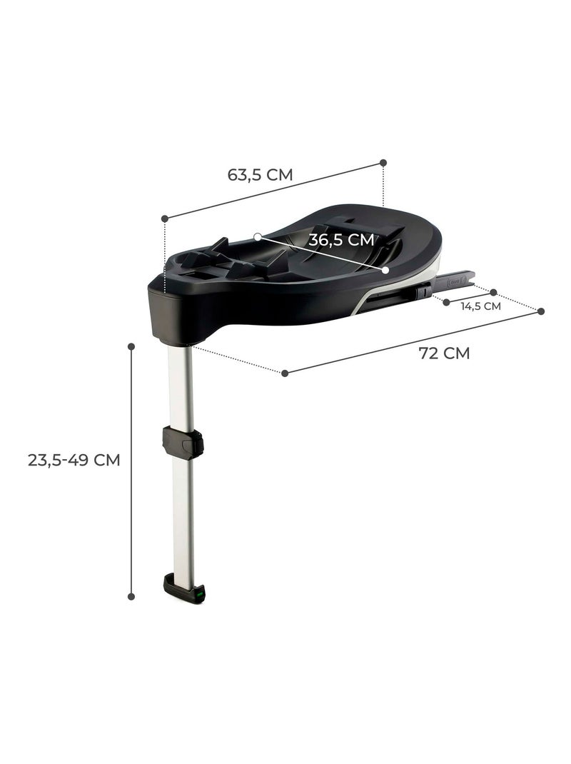 Base isofix pour siege auto securisee Noir - Kiabi