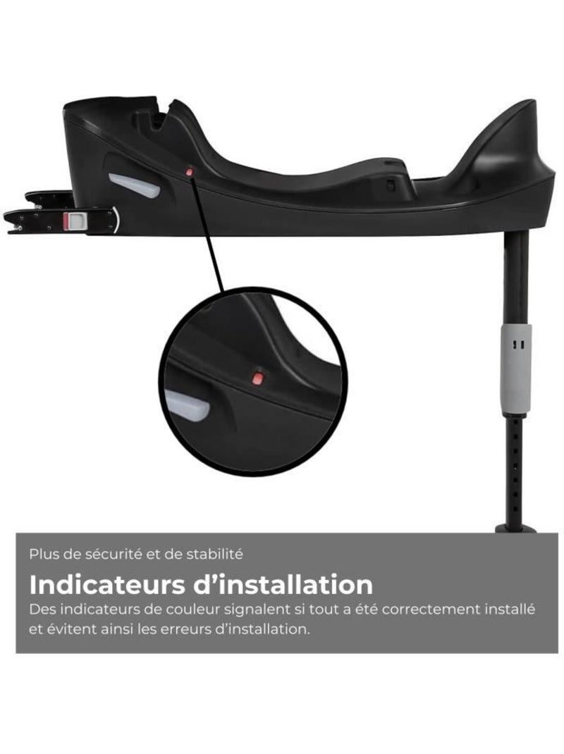 Base One Cybex (2022), compatible avec les coques Aton S2 et Aton B2 Noir - Kiabi
