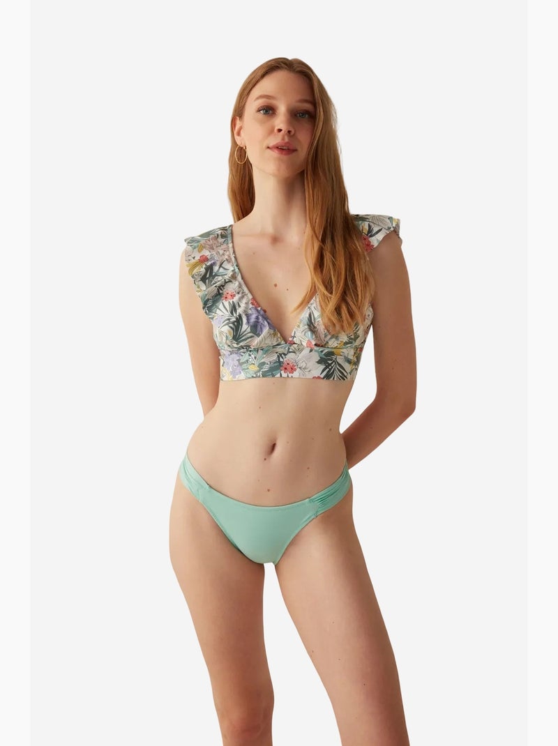 Basic hipkini bas de bikini penti Vert menthe - Kiabi