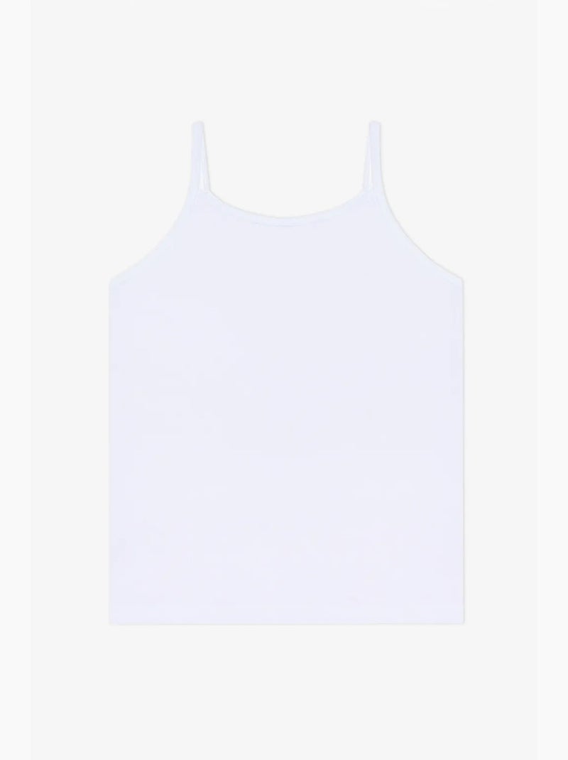 Basic lot de 2 débardeurs caraco en coton penti Noir Blanc - Kiabi
