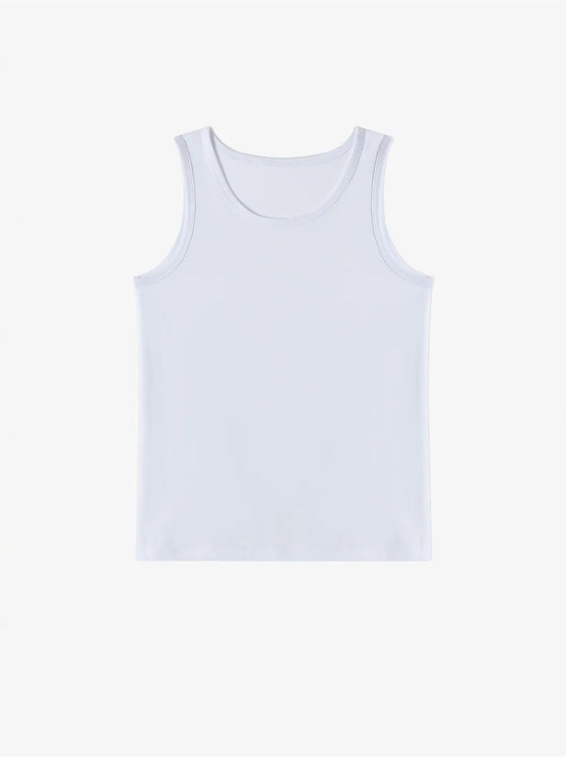 Basic lot de 3 débardeurs penti Blanc - Kiabi
