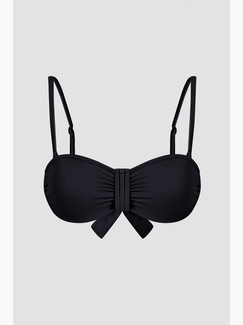Basic pop haut de bikini push-up très rembourré penti Noir - Kiabi