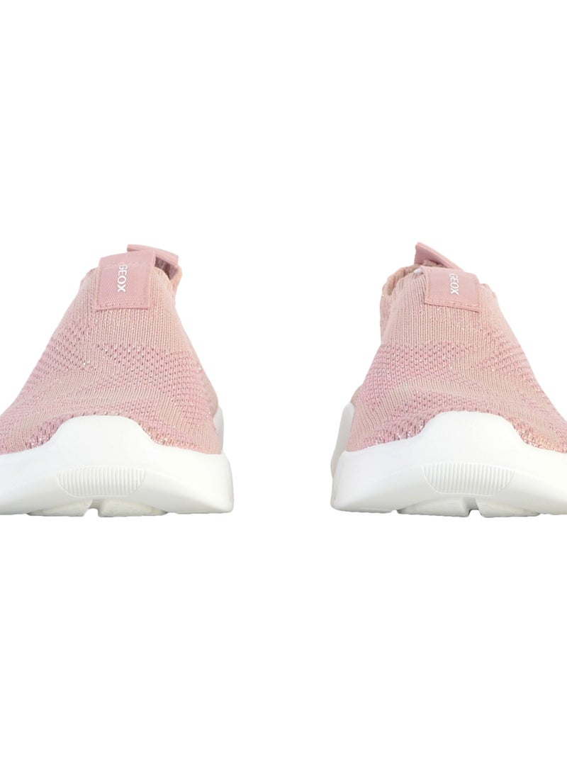 Basket À Enfiler Enfant Geox J Aril Rose - Kiabi
