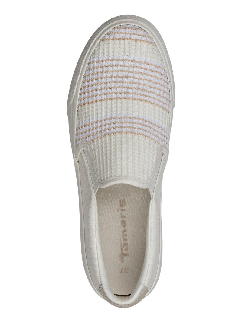 Basket à Enfiler Plate Tamaris Blanc - Kiabi