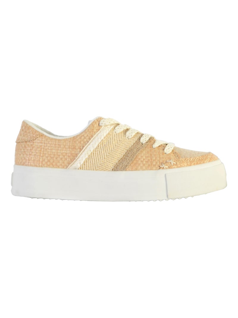 Basket à Lacet Desigual Street Natural Beige - Kiabi