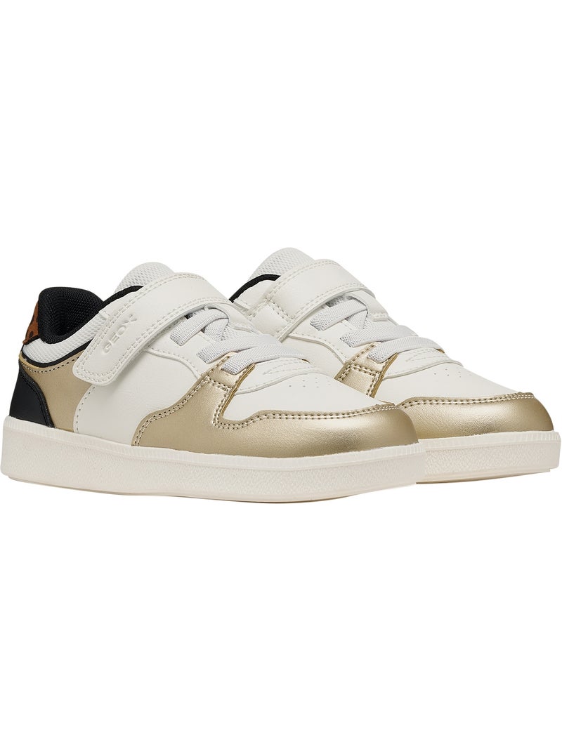 Basket à lacet enfant junior fille geox new emberlix Blanc - Kiabi