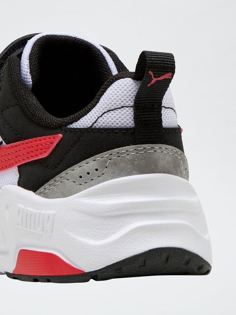Basket à lacet et scratch PUMA Noir - Kiabi