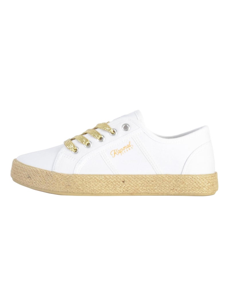 Basket à Lacet Kaporal Biorgaty Blanc - Kiabi
