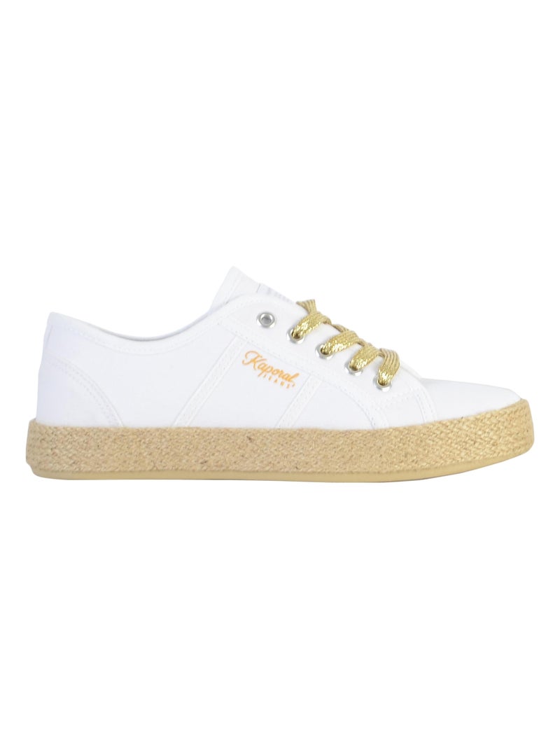 Basket à Lacet Kaporal Biorgaty Blanc - Kiabi