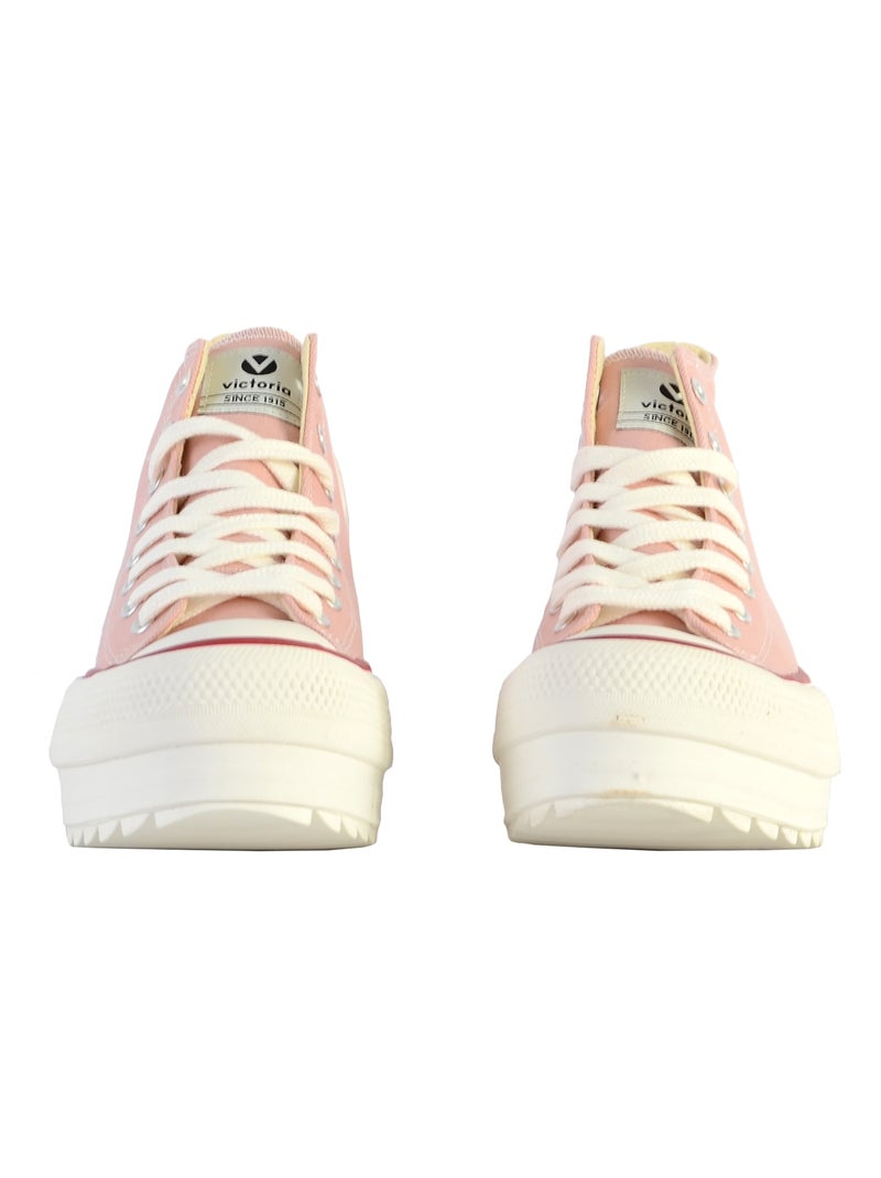 Basket à Lacet Montante Victoria Rose - Kiabi