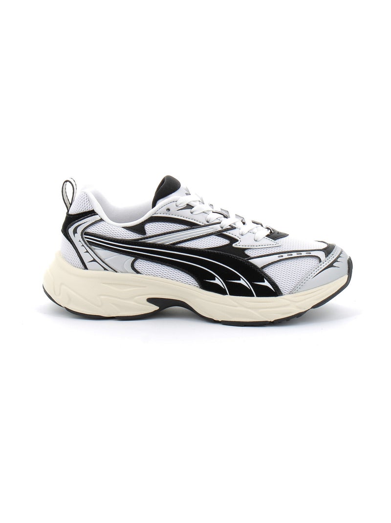Basket à Lacet Pour Homme Morphic Blanc - Kiabi