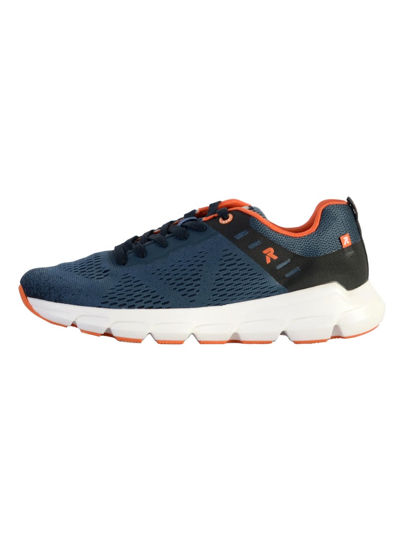 Basket à lacet Rieker 07806 Bleu - Kiabi