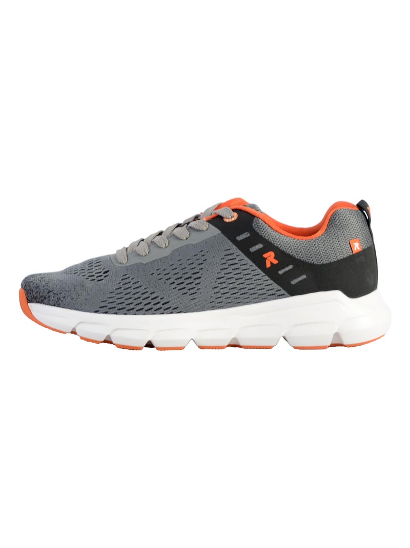 Basket à lacet Rieker 07806 Gris - Kiabi