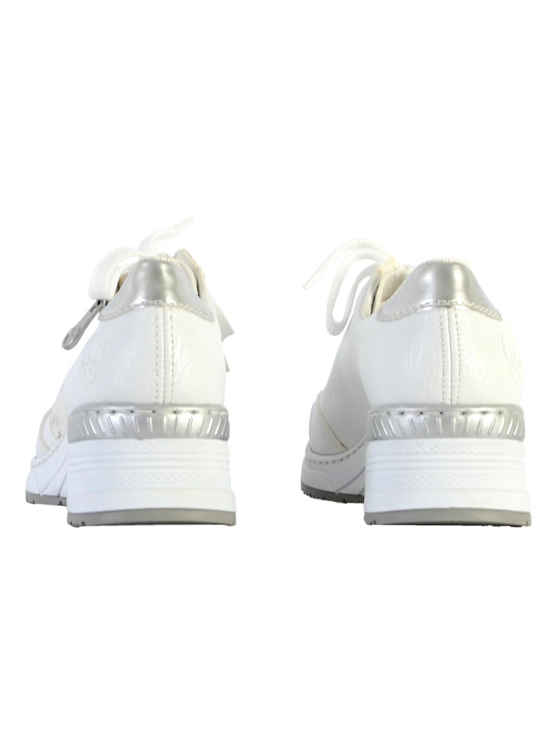 Basket à lacet  Rieker Kaukakus Blanc - Kiabi