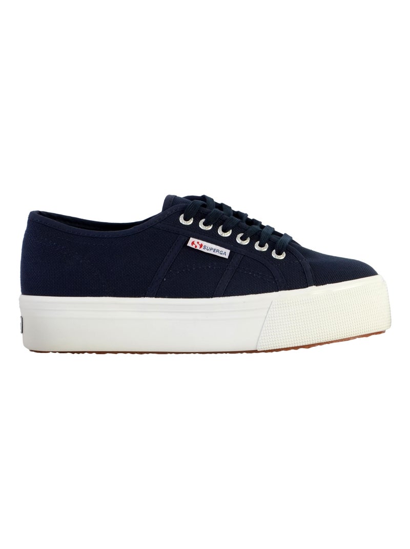 Basket à lacet Superga Bleu - Kiabi