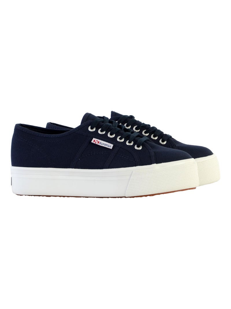 Basket à lacet Superga Bleu - Kiabi