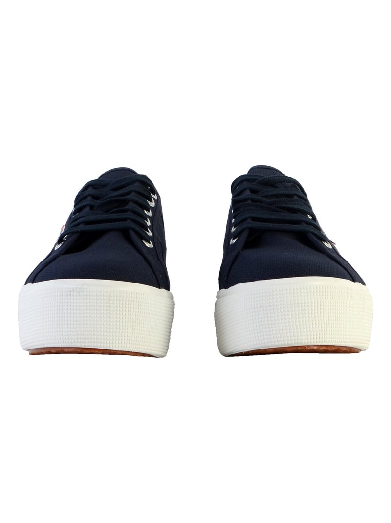 Basket à lacet Superga Bleu - Kiabi