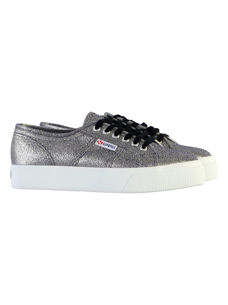 Basket à lacet Superga Gris - Kiabi