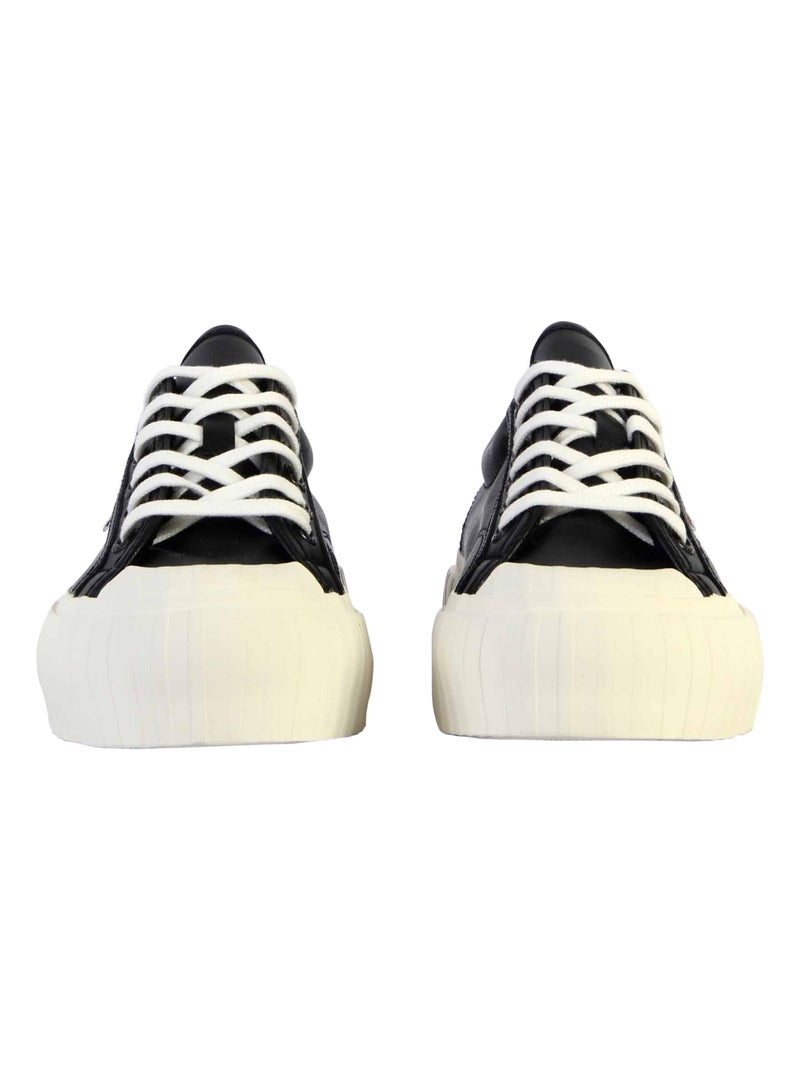 Basket à Lacet Superga Stripe Webbing Noir - Kiabi