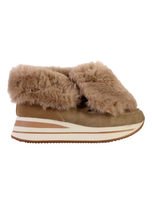 Basket à Lacets Avec Fourure The Divine Factory - Kiabi