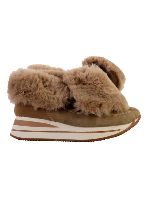 Basket à Lacets Avec Fourure The Divine Factory - Kiabi