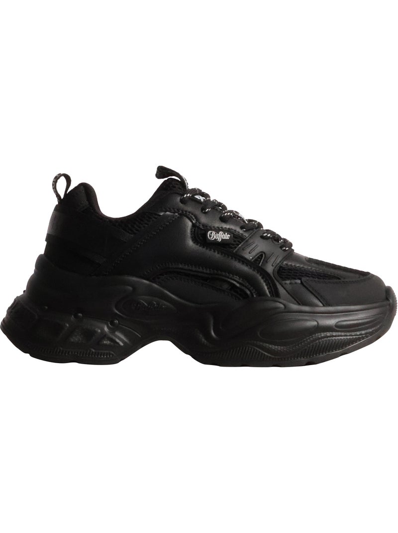 Basket à lacets buffalo yuno - vegan nappa mesh Noir - Kiabi