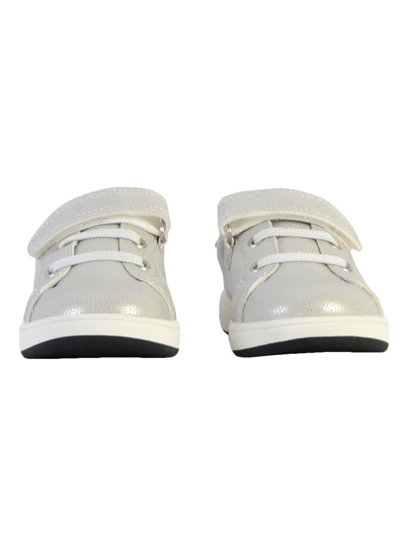 Basket à Lacets Calvin Klein Jeans Argent - Kiabi