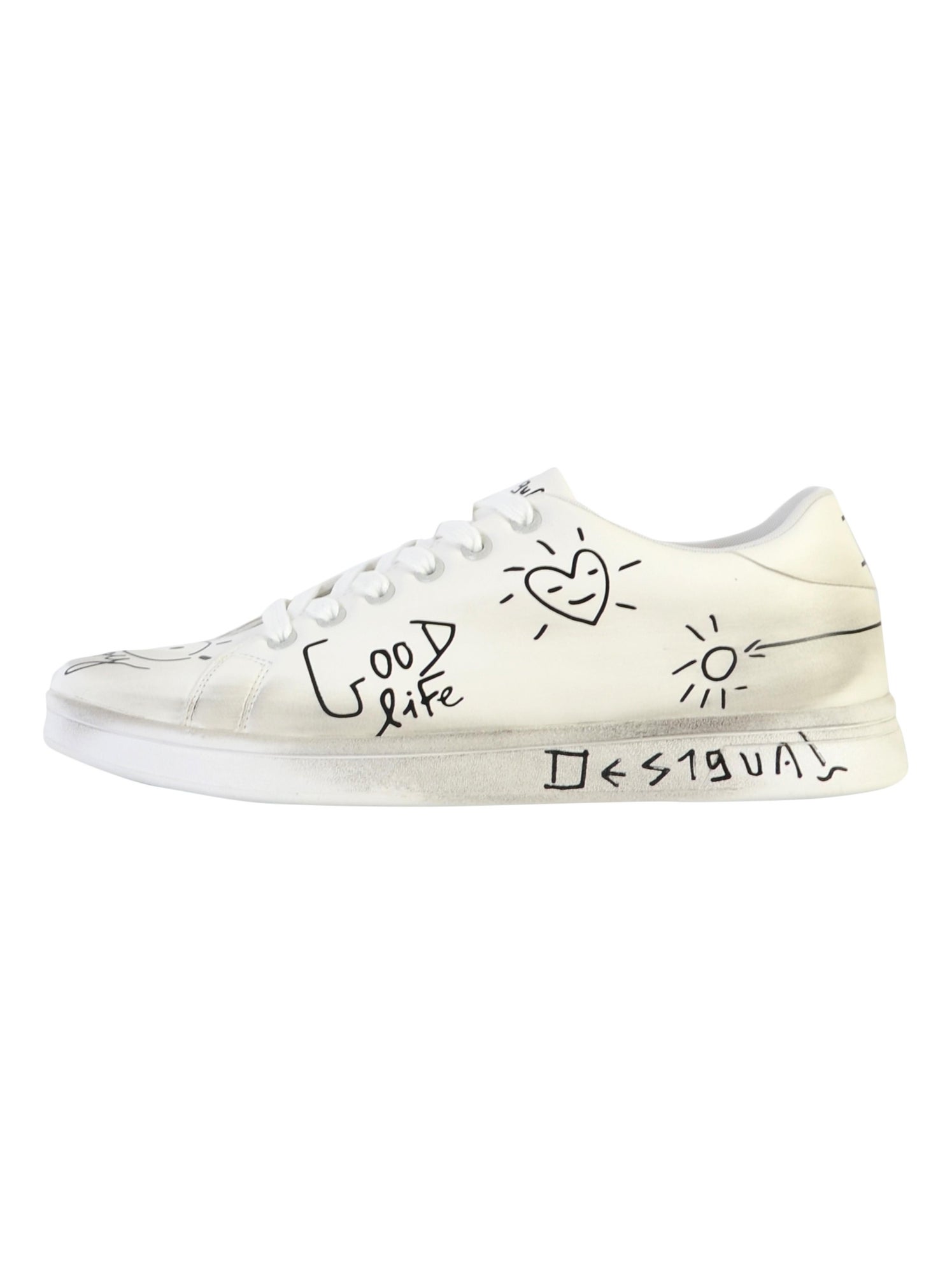 basket desigual blanche