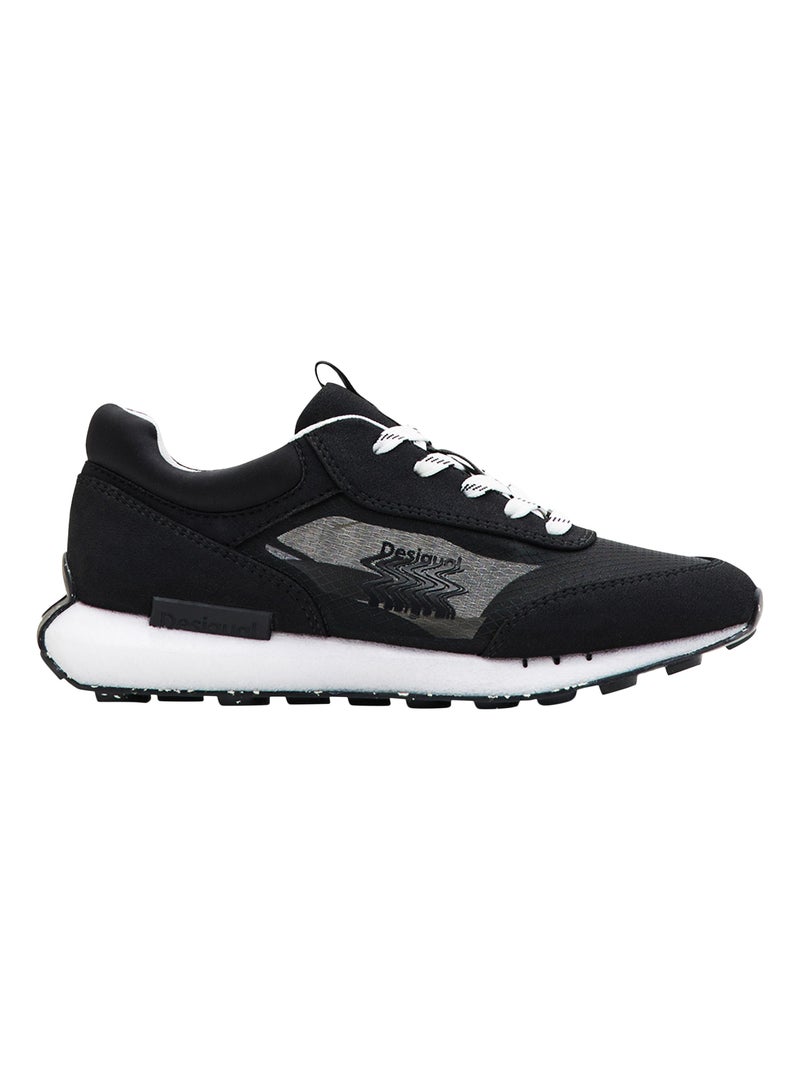 Basket à Lacets Desigual Jogger Colour Logo Noir - Kiabi