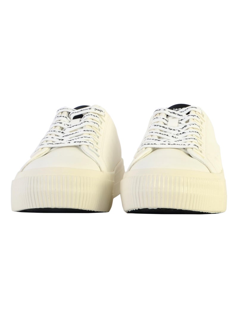 Basket à Lacets Desigual Street Half Logo Blanc - Kiabi
