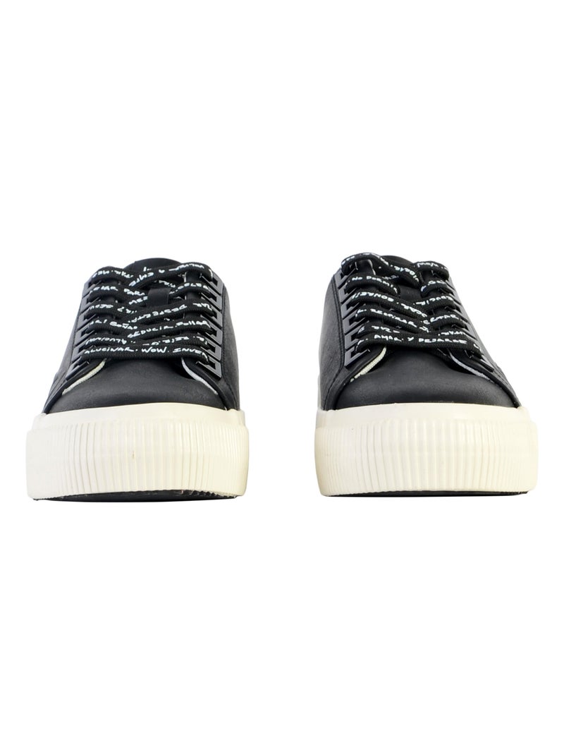 Basket à Lacets Desigual Street Half Logo Noir - Kiabi