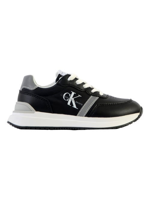 Basket à Lacets Enfant Calvin Klein Jeans Low Cut Lace-Up - Kiabi