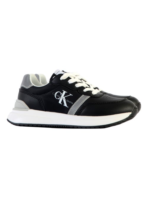 Basket à Lacets Enfant Calvin Klein Jeans Low Cut Lace-Up - Kiabi