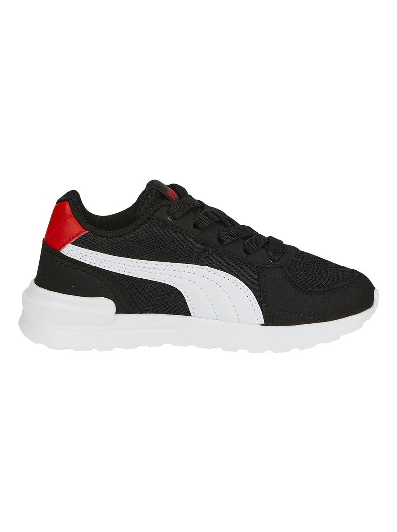 Basket à Lacets Enfant Junior Puma Graviton Ac Ps Noir Rouge - Kiabi