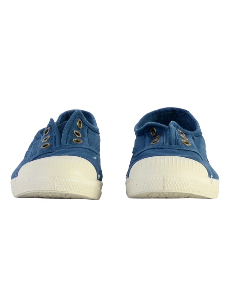 Basket à Lacets Enfant Natural World Bleu - Kiabi