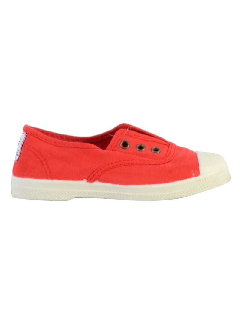 Basket à Lacets Enfant Natural World Rouge - Kiabi