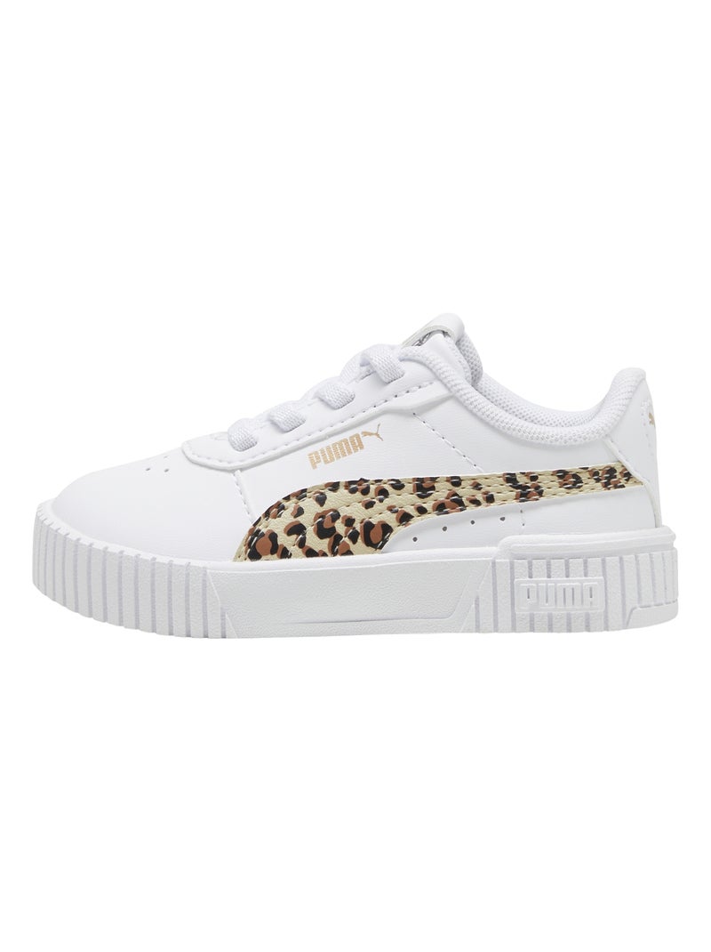 Basket à Lacets Enfant Puma Carina 2.0 Animal Update AC Inf Blanc - Kiabi
