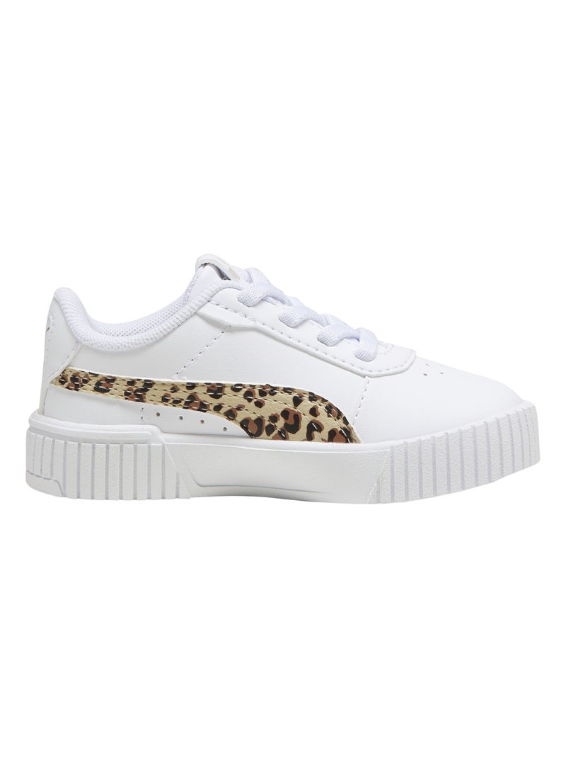 Basket à Lacets Enfant Puma Carina 2.0 Animal Update AC Inf Blanc - Kiabi