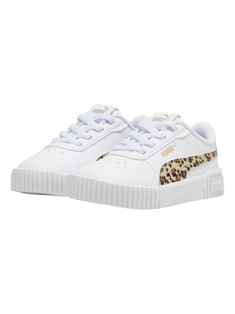 Basket à Lacets Enfant Puma Carina 2.0 Animal Update AC Inf Blanc - Kiabi
