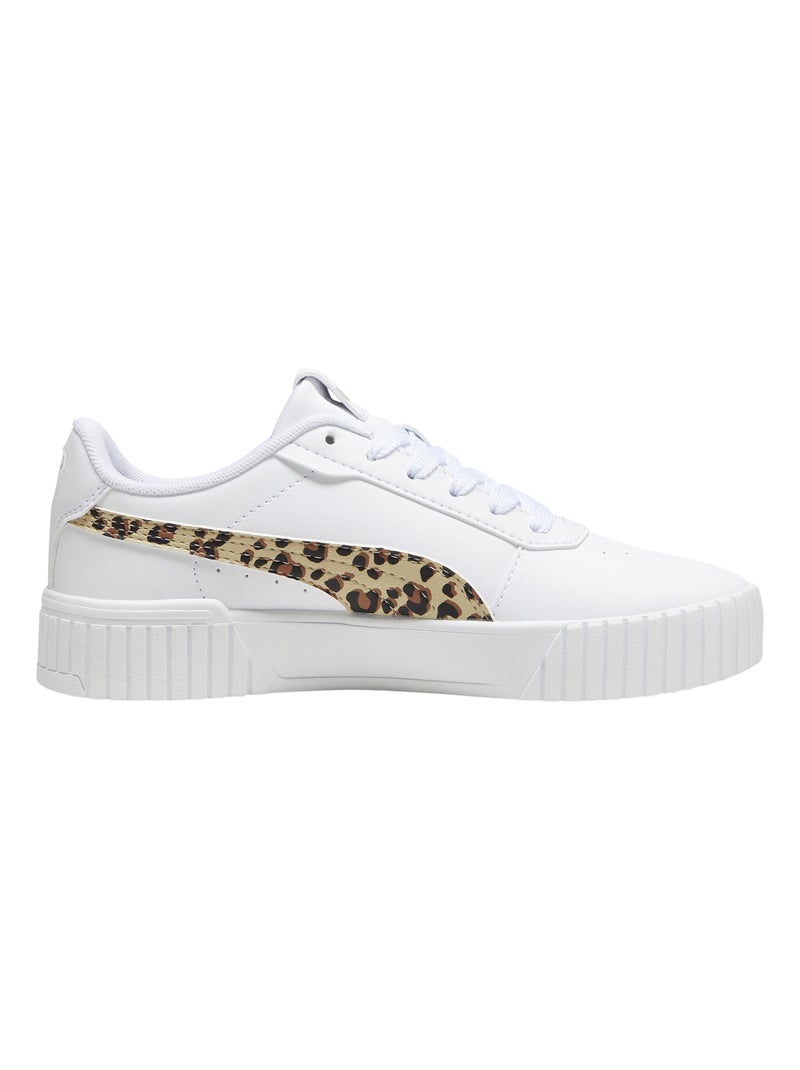 Basket à Lacets Enfant Puma Carina 2.0 Animal Update Jr Blanc - Kiabi