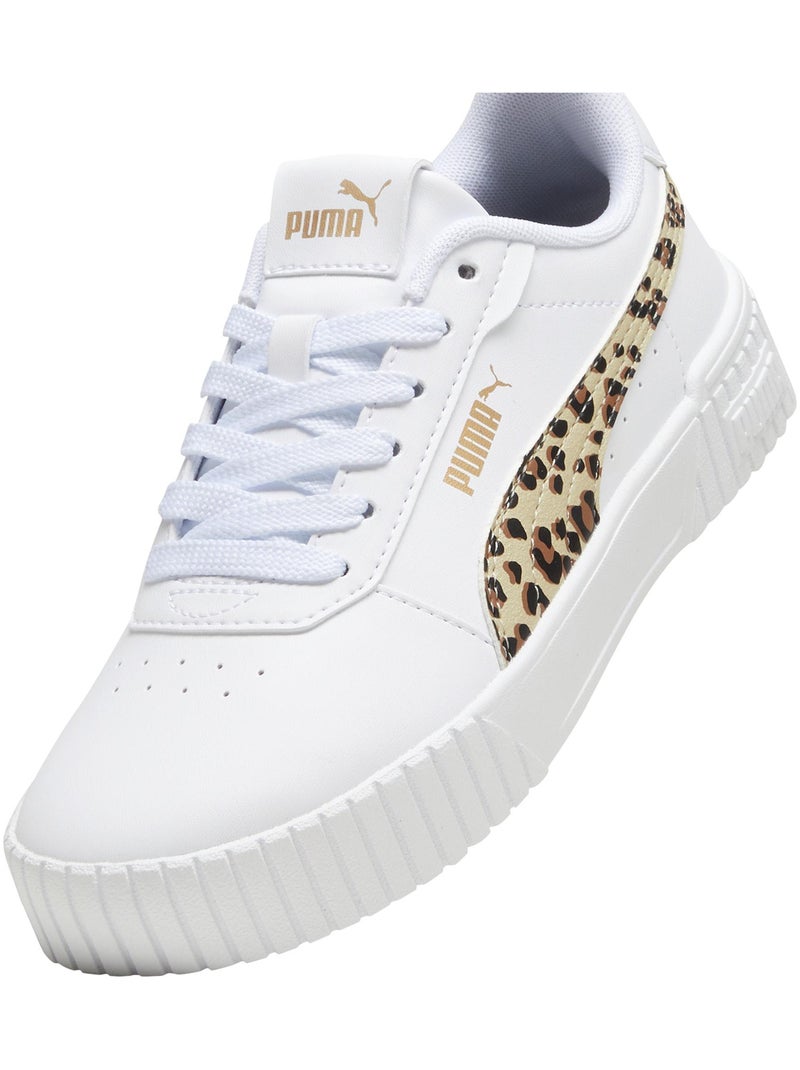 Basket à Lacets Enfant Puma Carina 2.0 Animal Update Jr Blanc - Kiabi