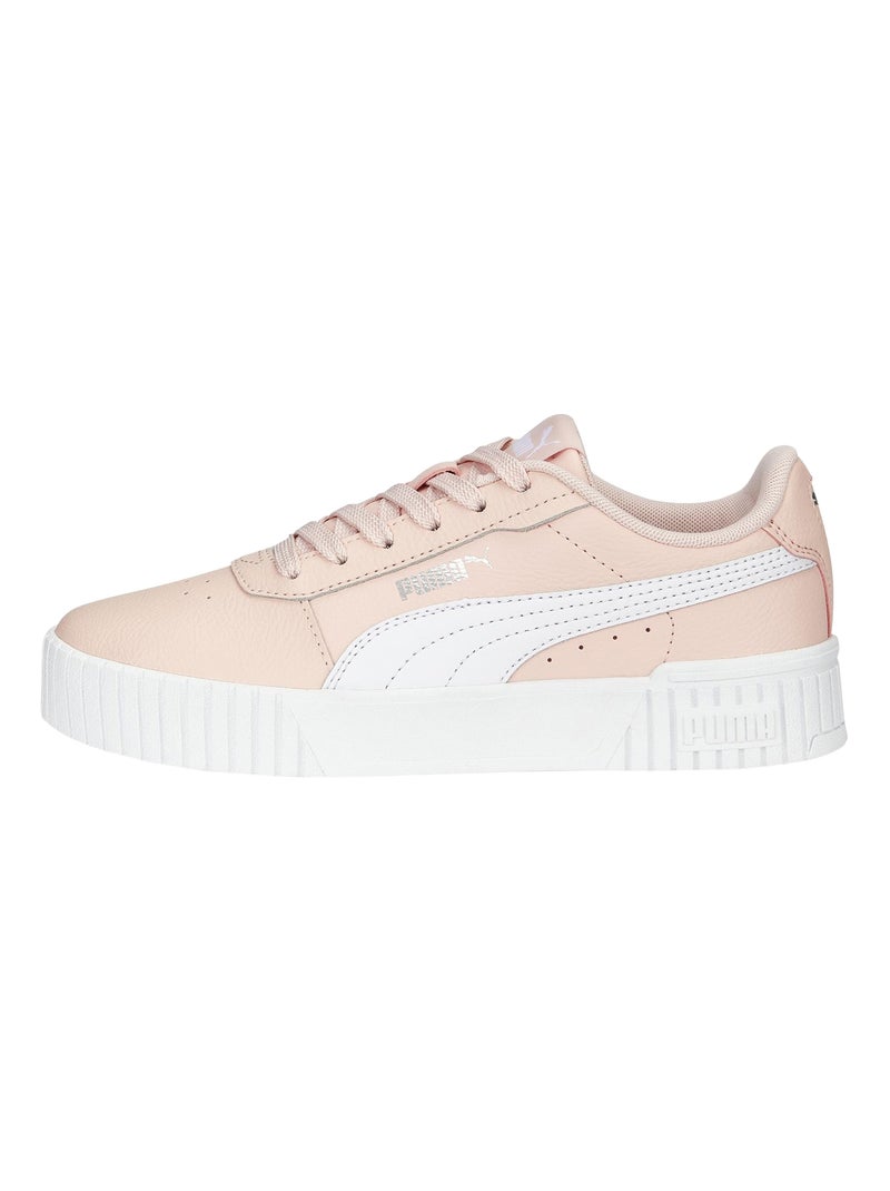 Basket à Lacets Enfant Puma Carina Jr Rose Fille