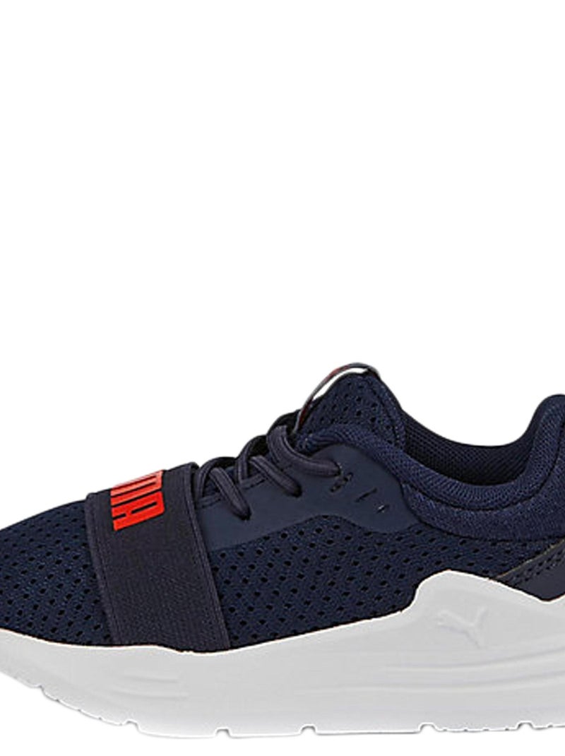 Basket à Lacets Enfant Puma Wired Run Ac Bleu - Kiabi