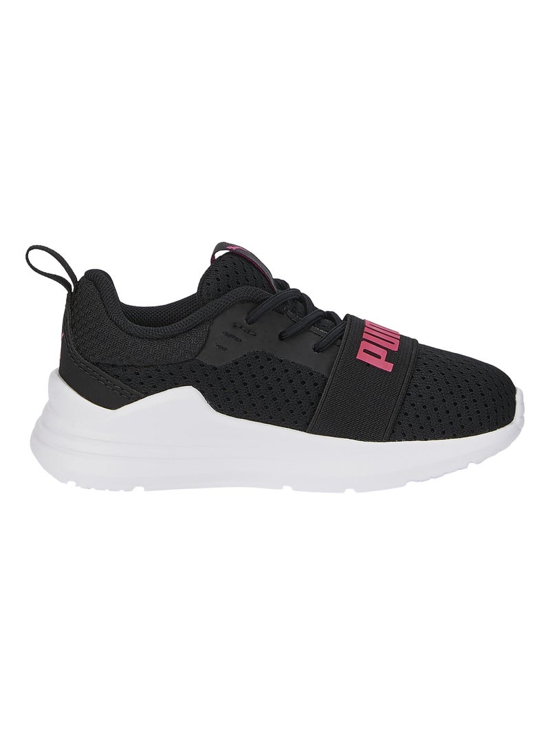 Basket à Lacets Enfant Puma Wired Run Ac Noir Noir - Kiabi