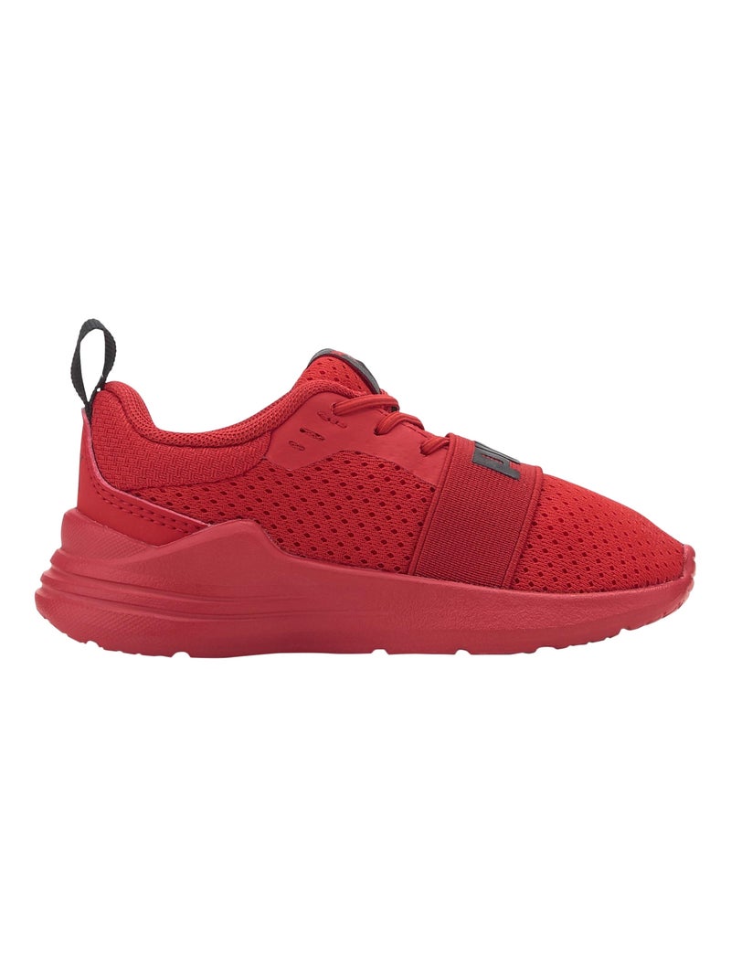 Basket à Lacets Enfant Puma Wired Run Ac Rouge - Kiabi