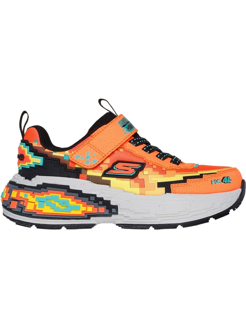 Basket à Lacets Enfant Skechers Mega-Craft 4K Orange - Kiabi