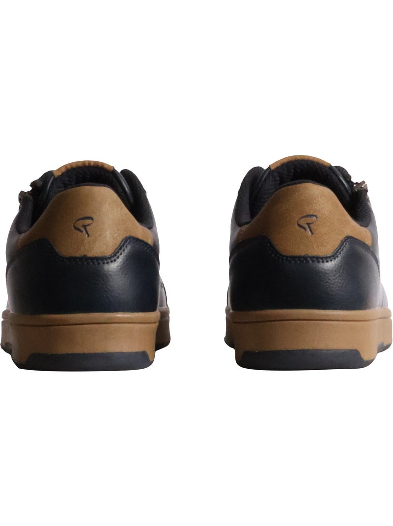 Basket à lacets et zip redskins gobat Bleu marine - Kiabi